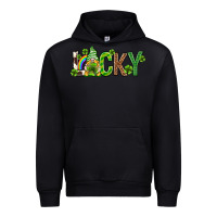 Black Love horseshoe St. Patrick's Day Urban Hoodie - Neo Western