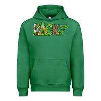 Emerald Love horseshoe St. Patrick's Day Urban Hoodie - Neo Western