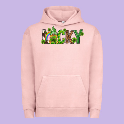 Love Horseshoe St. Patrick's Day Urban Hoodie Designed By Neo Western