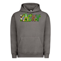 Pigment Tornado Love horseshoe St. Patrick's Day Urban Hoodie - Neo Western