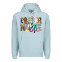 Blue Mist Easter Nurse Easter Day Premium Hoodie - Neo Western