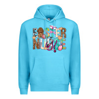 Ocean Blue Easter Nurse Easter Day Premium Hoodie - Neo Western
