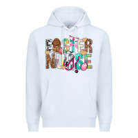 White Easter Nurse Easter Day Premium Hoodie - Neo Western