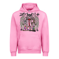 Fuchsia Pink bad witch club Urban Hoodie - CowhideDigitalArt