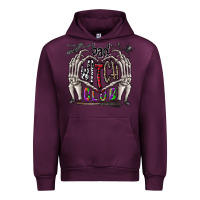 Mauve Wine bad witch club Urban Hoodie - CowhideDigitalArt