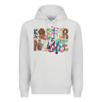 Dove Grey Easter Nurse Easter Day Premium Hoodie - Neo Western