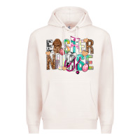 Pale Pink Easter Nurse Easter Day Premium Hoodie - Neo Western