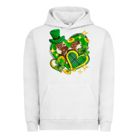 Pigment Lunar Rock St. Patrick's Day lucky heart Urban Hoodie - Neo Western