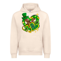 Sandshell St. Patrick's Day lucky heart Urban Hoodie - Neo Western