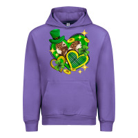 Tulip St. Patrick's Day lucky heart Urban Hoodie - Neo Western