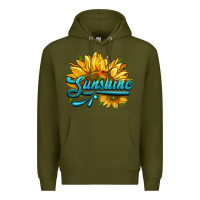 Army Green sunshine Premium Hoodie - HRA Design Shop