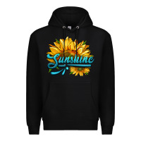 Black sunshine Premium Hoodie - HRA Design Shop
