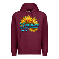 Burgundy sunshine Premium Hoodie - HRA Design Shop