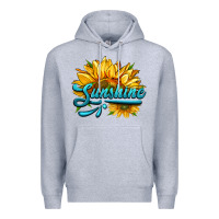 Heather Grey sunshine Premium Hoodie - HRA Design Shop