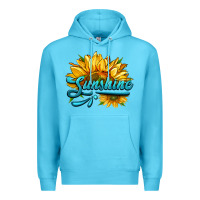 Ocean Blue sunshine Premium Hoodie - HRA Design Shop