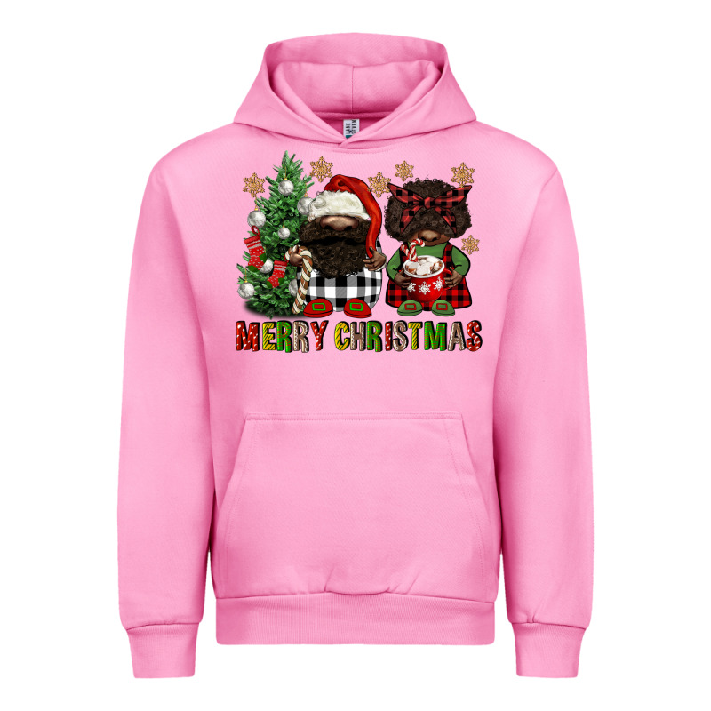 Merry Christmas Buffalo Afro Gnomies Urban Hoodie by FaDigitalArtStudio | Teevron
