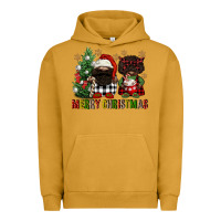Pigment Peanut Butter merry christmas buffalo afro gnomies Urban Hoodie - FaDigitalArtStudio