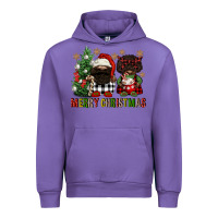 Tulip merry christmas buffalo afro gnomies Urban Hoodie - FaDigitalArtStudio