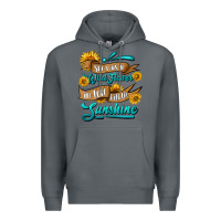 Rock she was a wild flower in love with the sunshine Premium Hoodie - HRA Design Shop