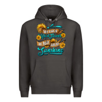 Smoke she was a wild flower in love with the sunshine Premium Hoodie - HRA Design Shop