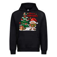 Black merry christmas gnomes Urban Hoodie - FaDigitalArtStudio