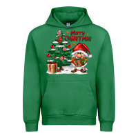 Emerald merry christmas gnomes Urban Hoodie - FaDigitalArtStudio