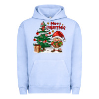Pigment Grape Ice merry christmas gnomes Urban Hoodie - FaDigitalArtStudio