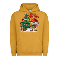 Pigment Peanut Butter merry christmas gnomes Urban Hoodie - FaDigitalArtStudio