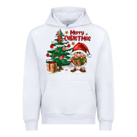 White merry christmas gnomes Urban Hoodie - FaDigitalArtStudio