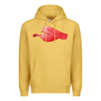 Antique Gold red softball visor fa element Premium Hoodie - FaDigitalArtStudio