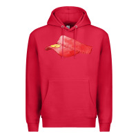 Cardinal red softball visor fa element Premium Hoodie - FaDigitalArtStudio