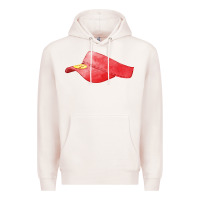 Pale Pink red softball visor fa element Premium Hoodie - FaDigitalArtStudio