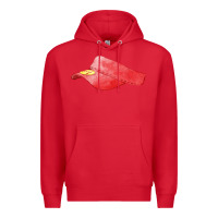 Red red softball visor fa element Premium Hoodie - FaDigitalArtStudio