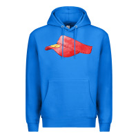 True Royal red softball visor fa element Premium Hoodie - FaDigitalArtStudio