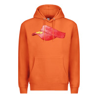 Carrot red softball visor fa element Premium Hoodie - FaDigitalArtStudio