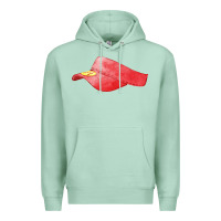 Seafoam red softball visor fa element Premium Hoodie - FaDigitalArtStudio