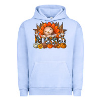 Pigment Grape Ice Thanksgiving Turkey Pumpkin Blessed Urban Hoodie - CowhideDigitalArt