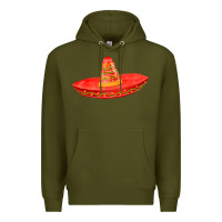 Army Green red sombrero fa element Premium Hoodie - FaDigitalArtStudio