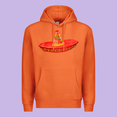 Red Sombrero Fa Element Premium Hoodie Designed By Fadigitalartstudio