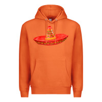 Carrot red sombrero fa element Premium Hoodie - FaDigitalArtStudio