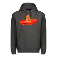 Charcoal Heather red sombrero fa element Premium Hoodie - FaDigitalArtStudio