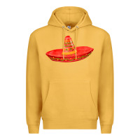 Mustard red sombrero fa element Premium Hoodie - FaDigitalArtStudio
