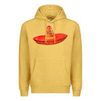 Antique Gold red sombrero fa element Premium Hoodie - FaDigitalArtStudio