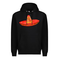 Black red sombrero fa element Premium Hoodie - FaDigitalArtStudio