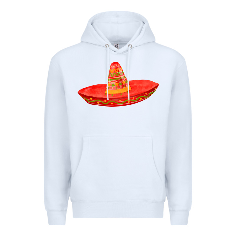 Red Sombrero Fa Element Premium Hoodie by FaDigitalArtStudio | Teevron