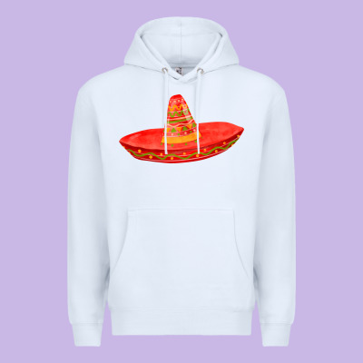 Red Sombrero Fa Element Premium Hoodie Designed By Fadigitalartstudio