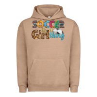 Pigment Burro soccer it's a girl thing Urban Hoodie - HRA Design Shop