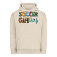Pigment French Oak soccer it's a girl thing Urban Hoodie - HRA Design Shop