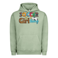 Pigment Oil Green soccer it's a girl thing Urban Hoodie - HRA Design Shop
