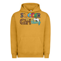 Pigment Peanut Butter soccer it's a girl thing Urban Hoodie - HRA Design Shop